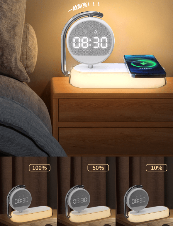 Buy Wholesale China The Latest Led Wireless Charging Night Light Naked