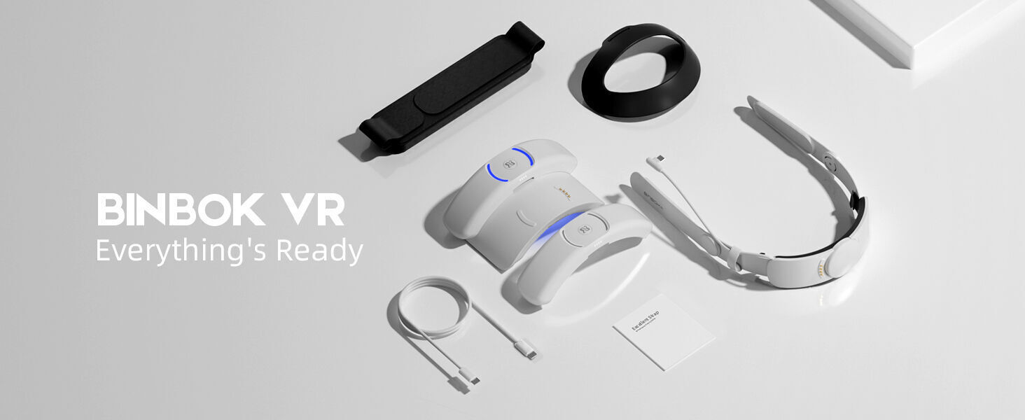 Binbok Professional Game Accessories Flexible Vr Head Strap Vr Headset