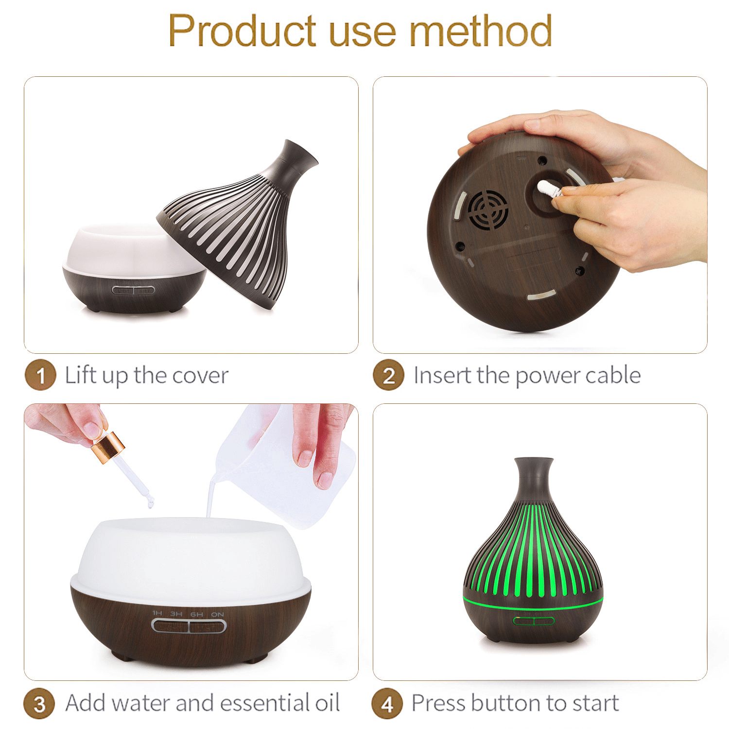 Buy Wholesale China Aromanano Home Appliances 400ml Ultrasonic Air