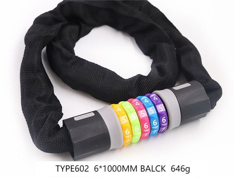 Buy Wholesale China U Bike Chain Lock 5 Digit Combination Heavy Duty