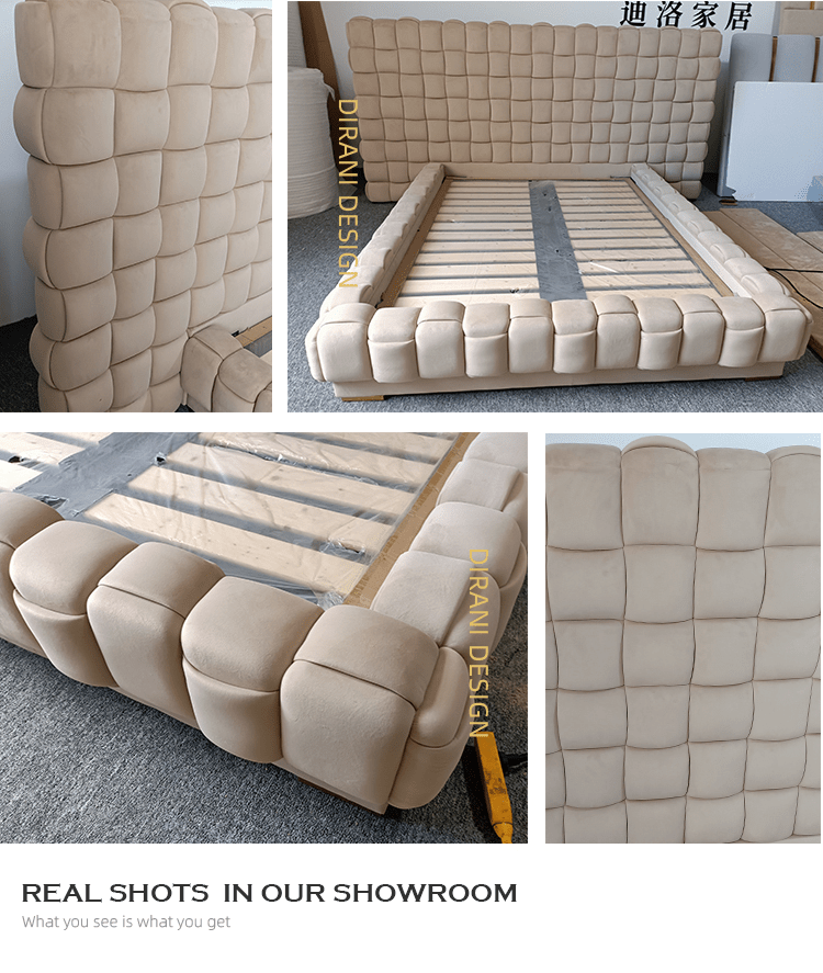 Premium Bedroom Furniture Letto Lit Bett King Size Bed Frame Italian