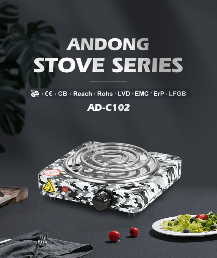 Buy Wholesale China Anton Single Coil Burner Cooking Electric Charcoal