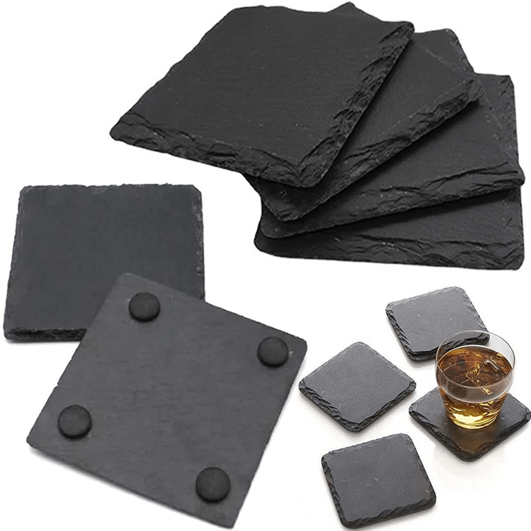 Buy China Wholesale Wholesale Slate Coaster Custom Slate