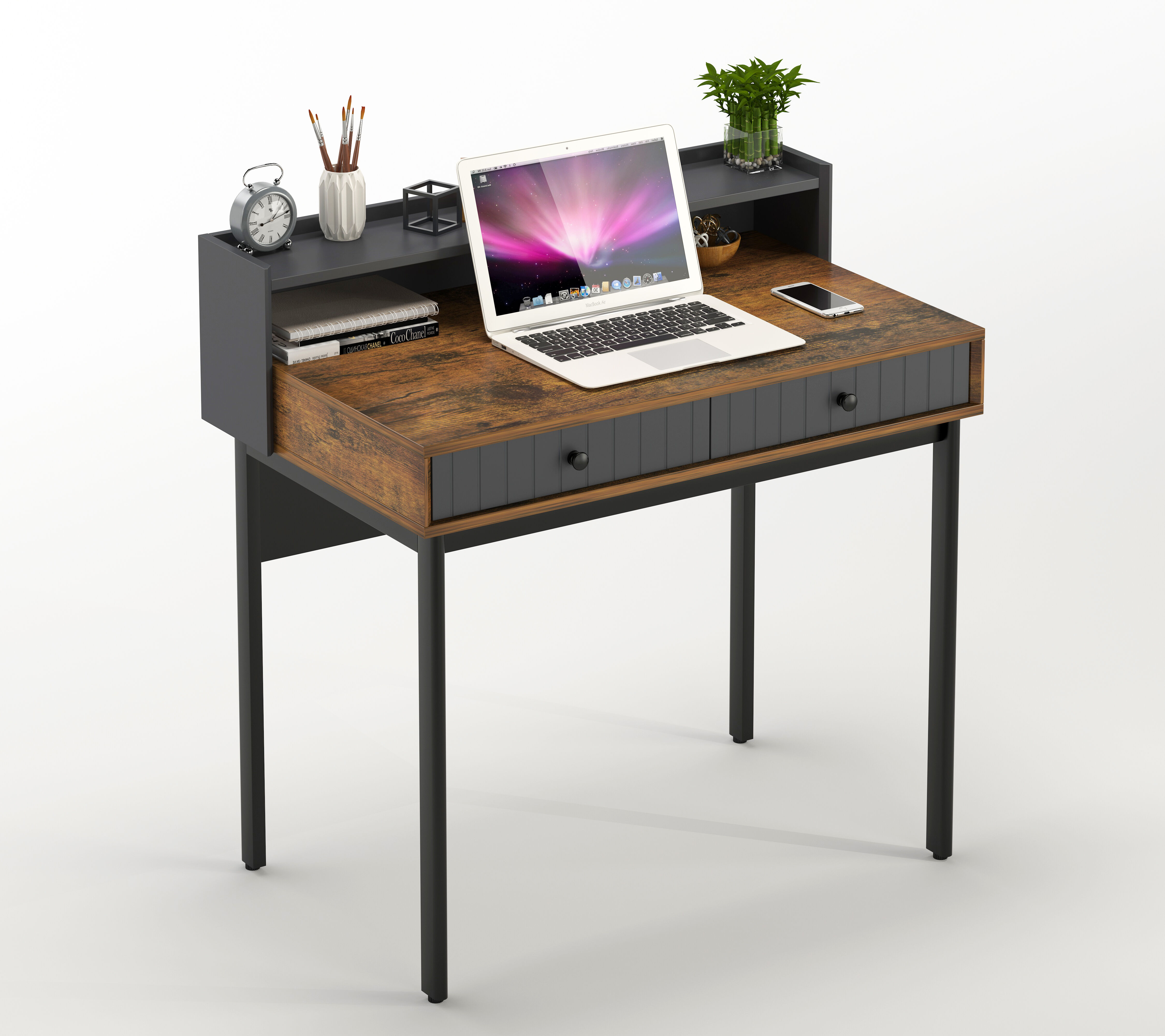 Buy Wholesale China High Quality Shelf Wooden Writing Student Study