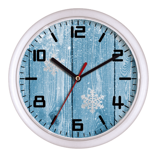 Different Size Round Design Quartz Movement Cheap Plastic Wall Clock 0.95 Wholesale China 8