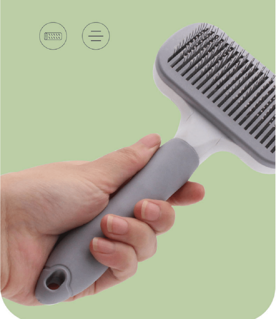 Durable Self Clean Slicker Pet Hair Removal Comb Deshedder Dog Animal