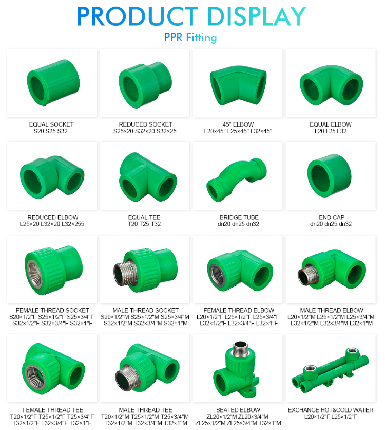 Buy Wholesale China Ifan Factory Wholesale Ppr Pipe Fittings Tee For