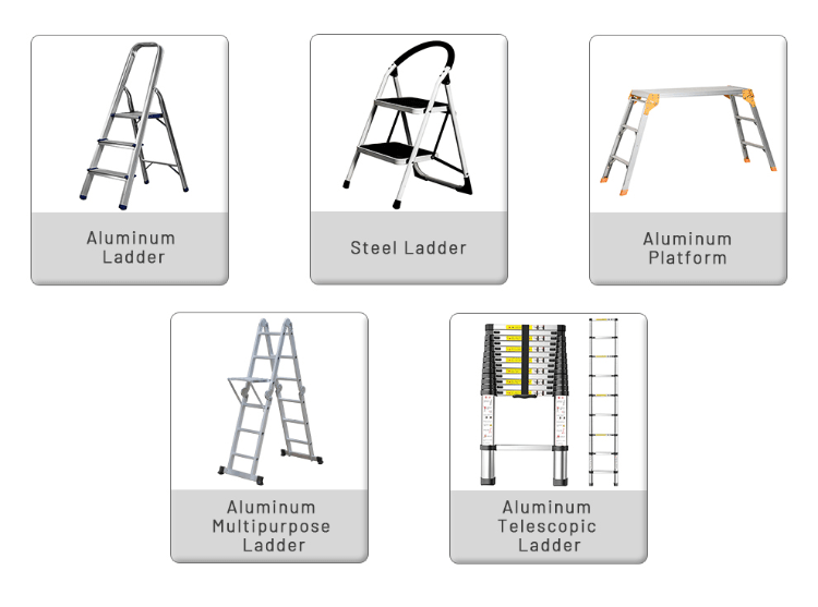 Buy Wholesale China Aluminium Work Platform Fold Step Ladder Car Washing Ladder & Car Washing