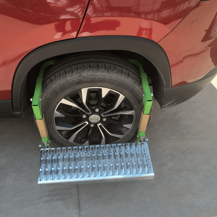 Buy Wholesale China Iron Material Foldable Adjustable Portable Car Tire