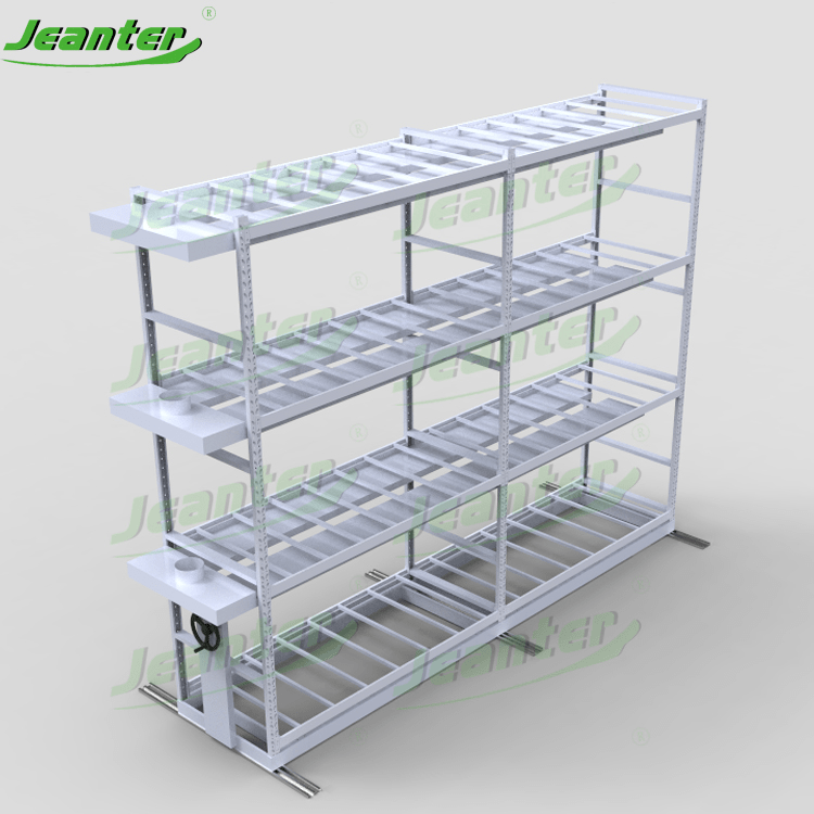 Buy Wholesale China Mobile Shelf Grow Racks Plant Cultivation Table