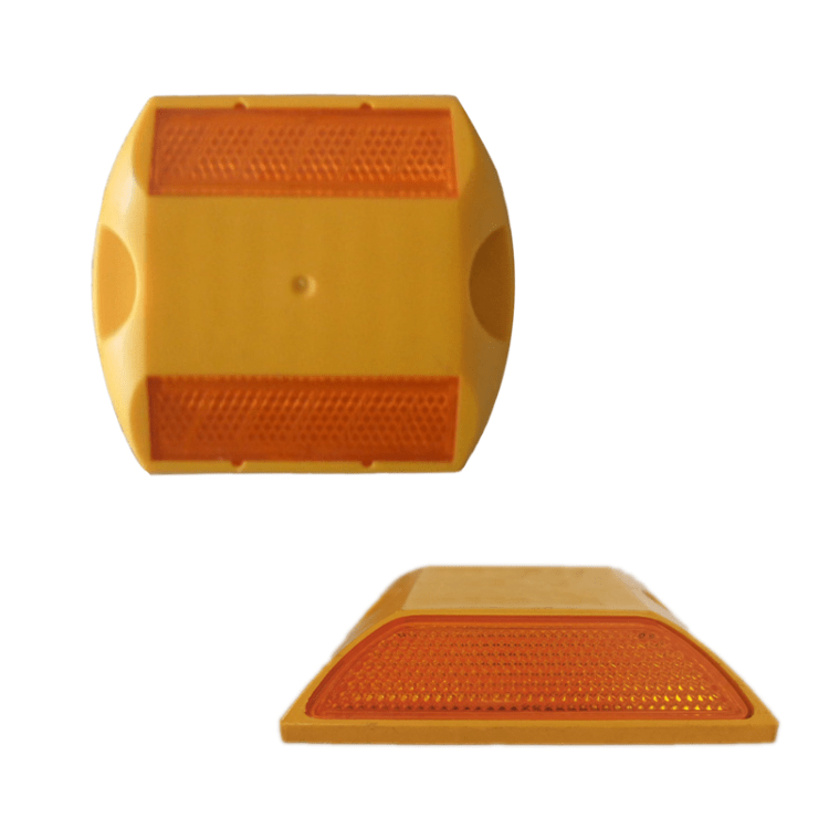 Plastic Reflective Cat Eyes Double Sides Road Stud Pavement Marker