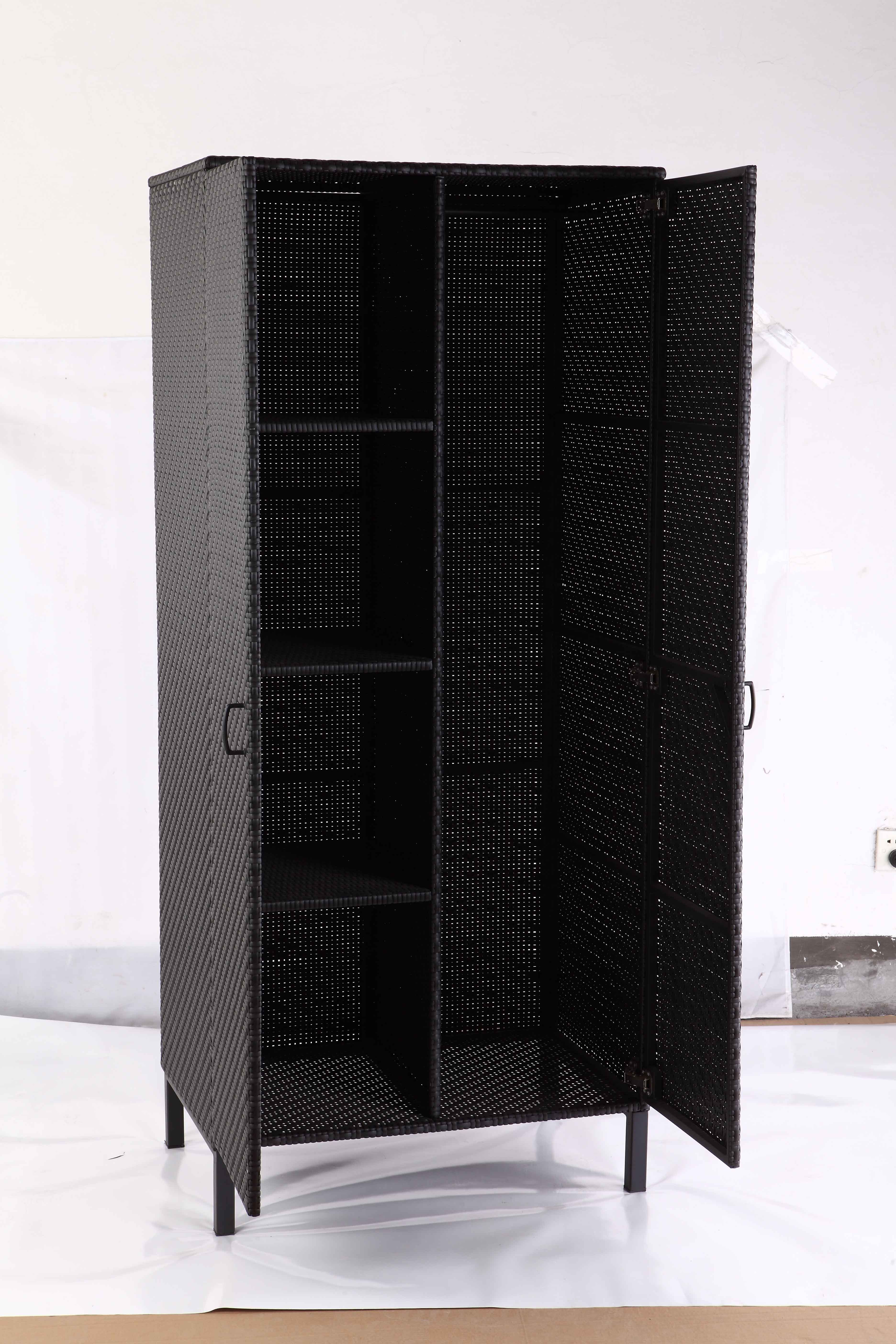 Buy Wholesale China 24 New Arrivals Wicker Rattan Wardrobe Outdoor