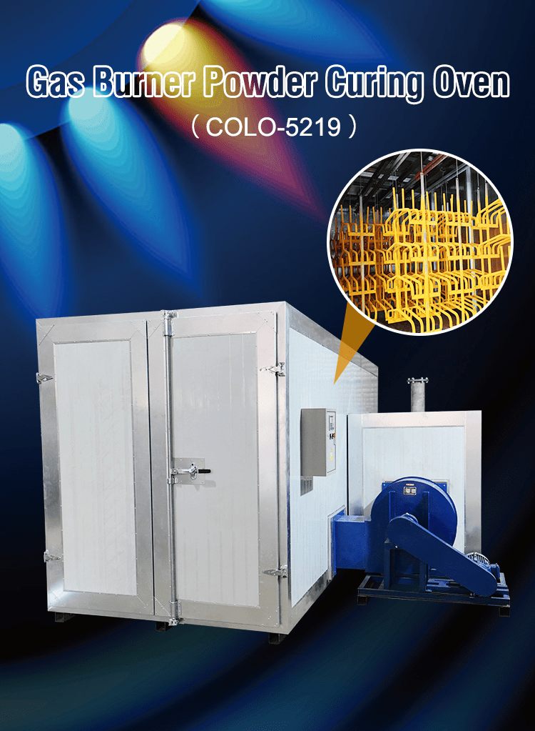 Buy Wholesale China Kf5219 Gas Powder Coating Oven Industrial Batch