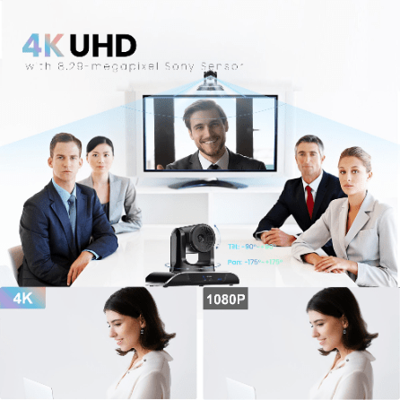 Tongveo Professional Uhd 4k Auto-tracking Ptz Video Conference Camera