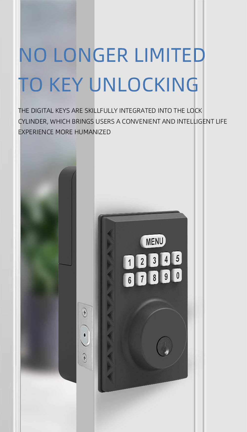 New Style Multi Function Security Digital Entry Door Lock Key Box