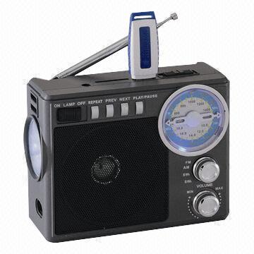 Fm Am Sw1 2 4 Band Multifunction Radio With Usb Sd Music Player
