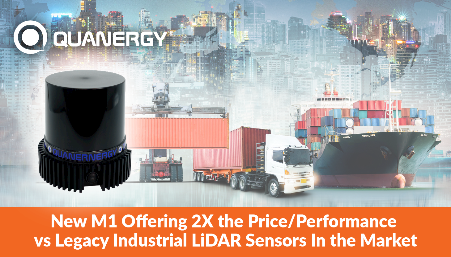 Quanergy Unveils New 2D Industrial LiDAR Sensor for MidLong Range