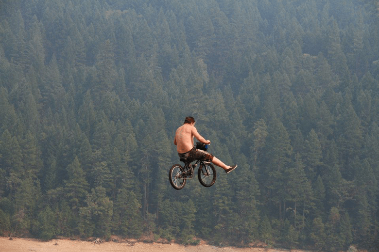 Biggest Lake Bike Jump Ever jasonvelocity Mountain Biking Videos