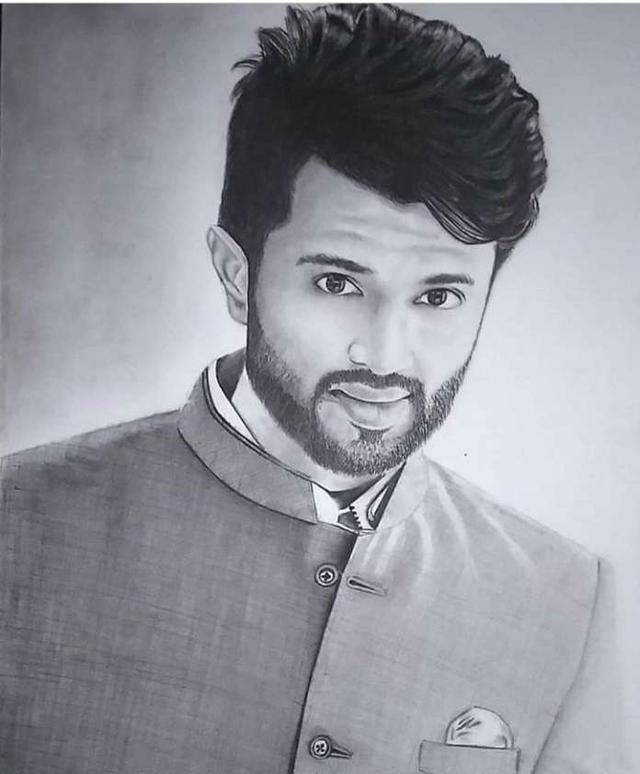 How To Draw Vijay Devarakonda In Geetha Govindam Learn How to Draw