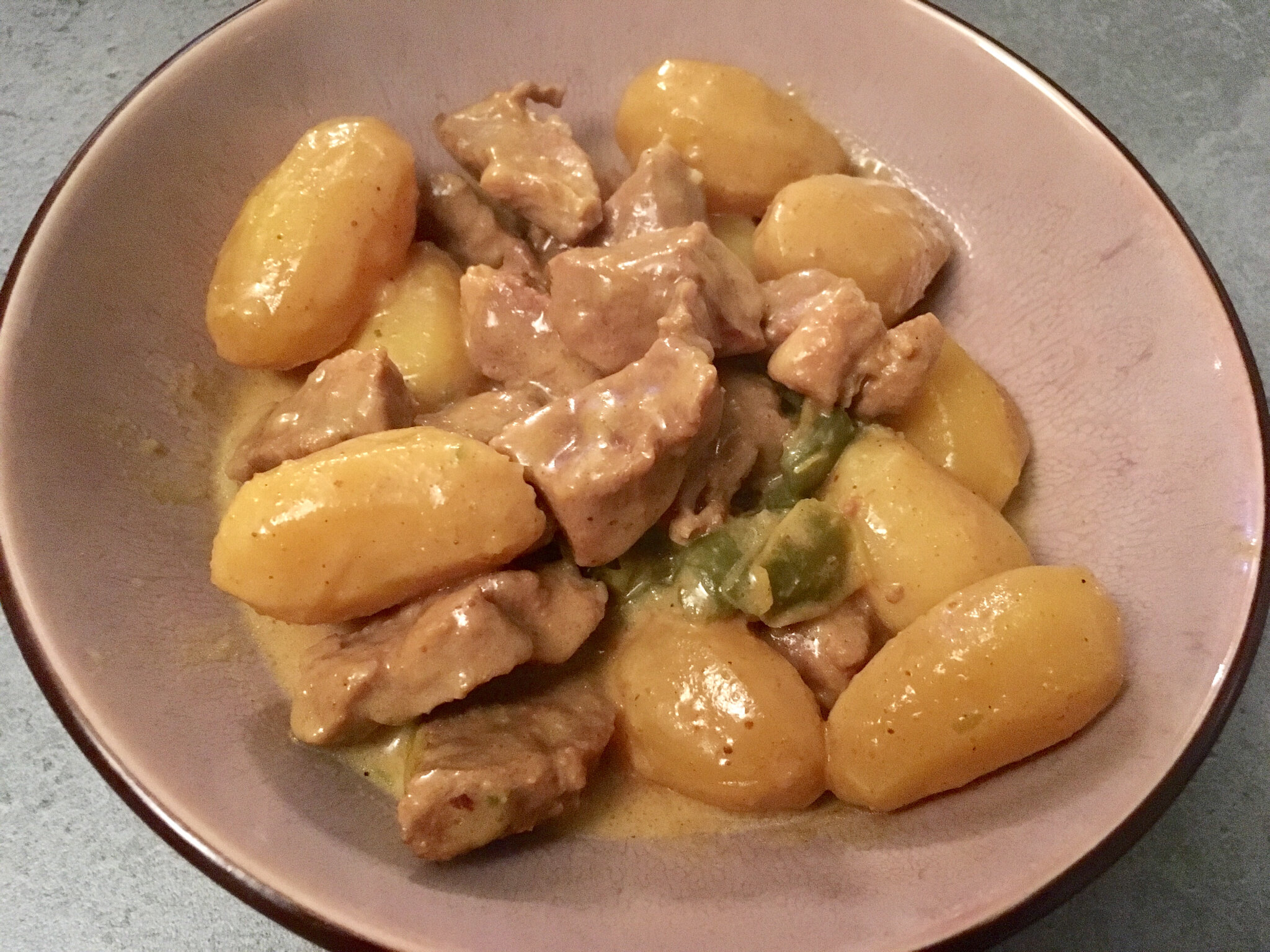 Côtes de porc au curry façon cookéo Les douceurs de Marie