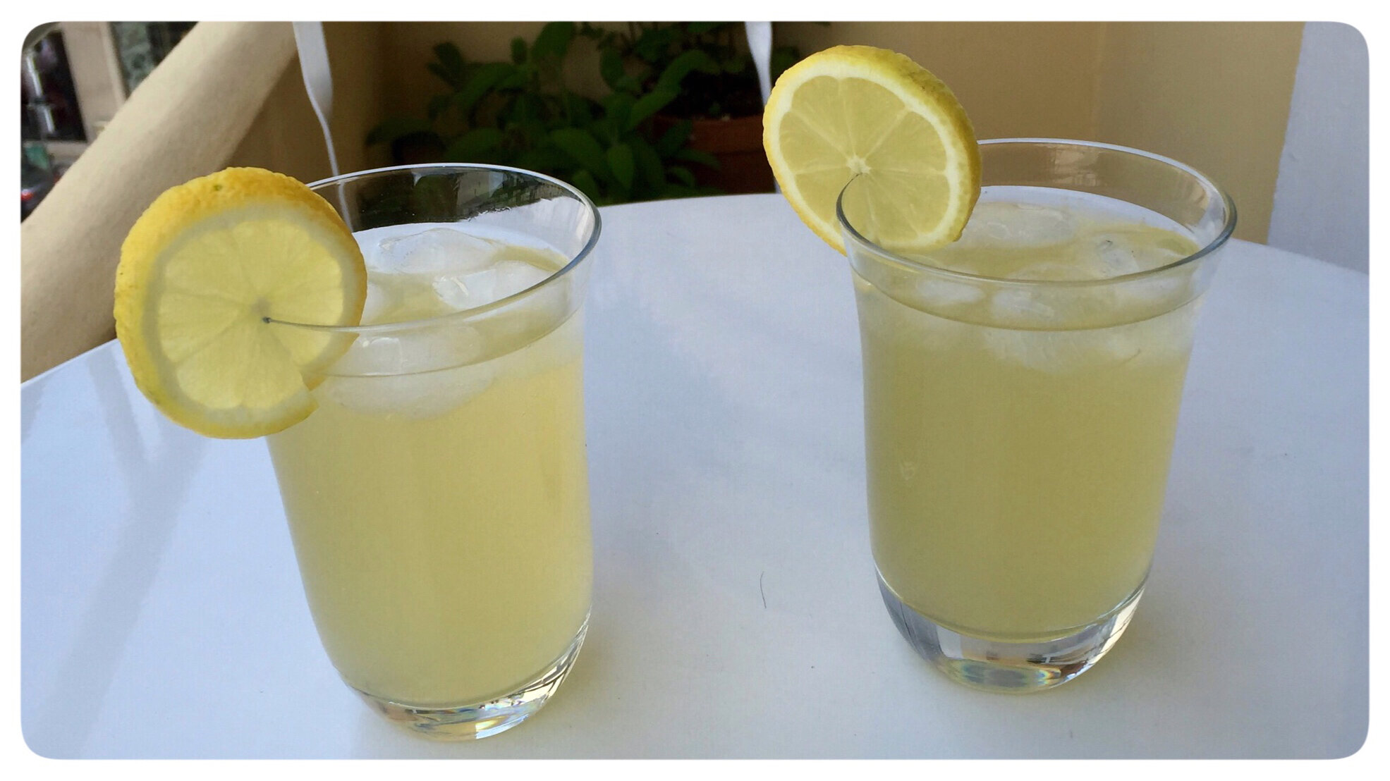 Infusion glacée à la verveine et au citron Mes recettes gourmandes