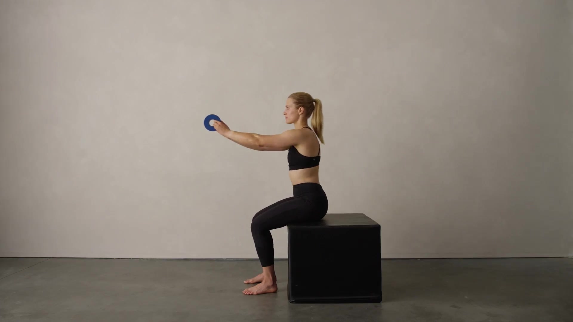 Box Counterbalance Squat Video, Instructions & Variations