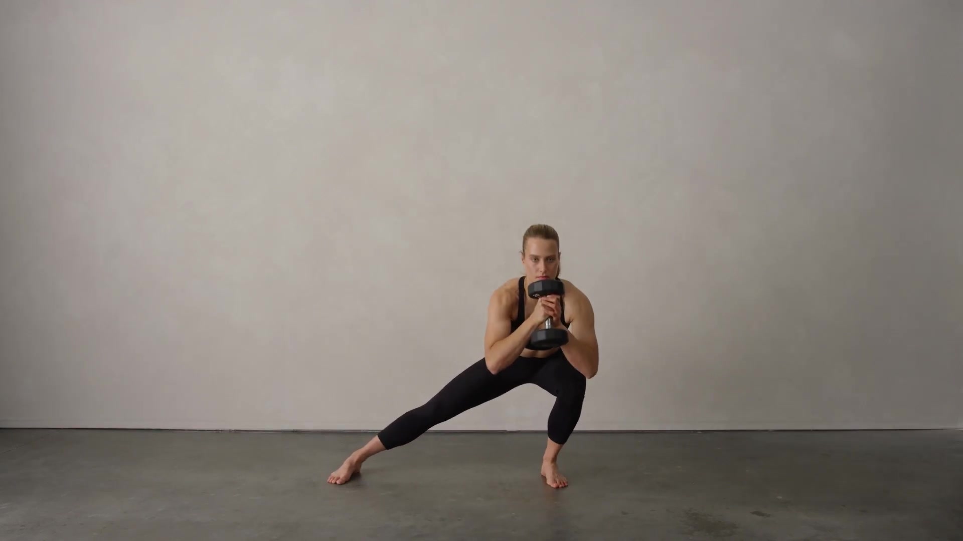 DB Lateral Lunge Video, Instructions & Variations