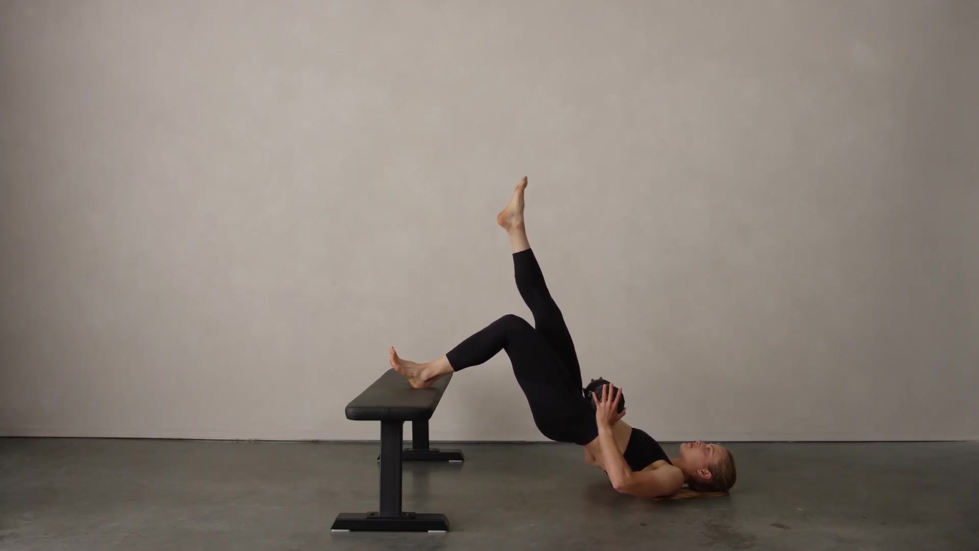 Single Leg DB Foot Elevated Hip Thrust Video, Instructions & Variations