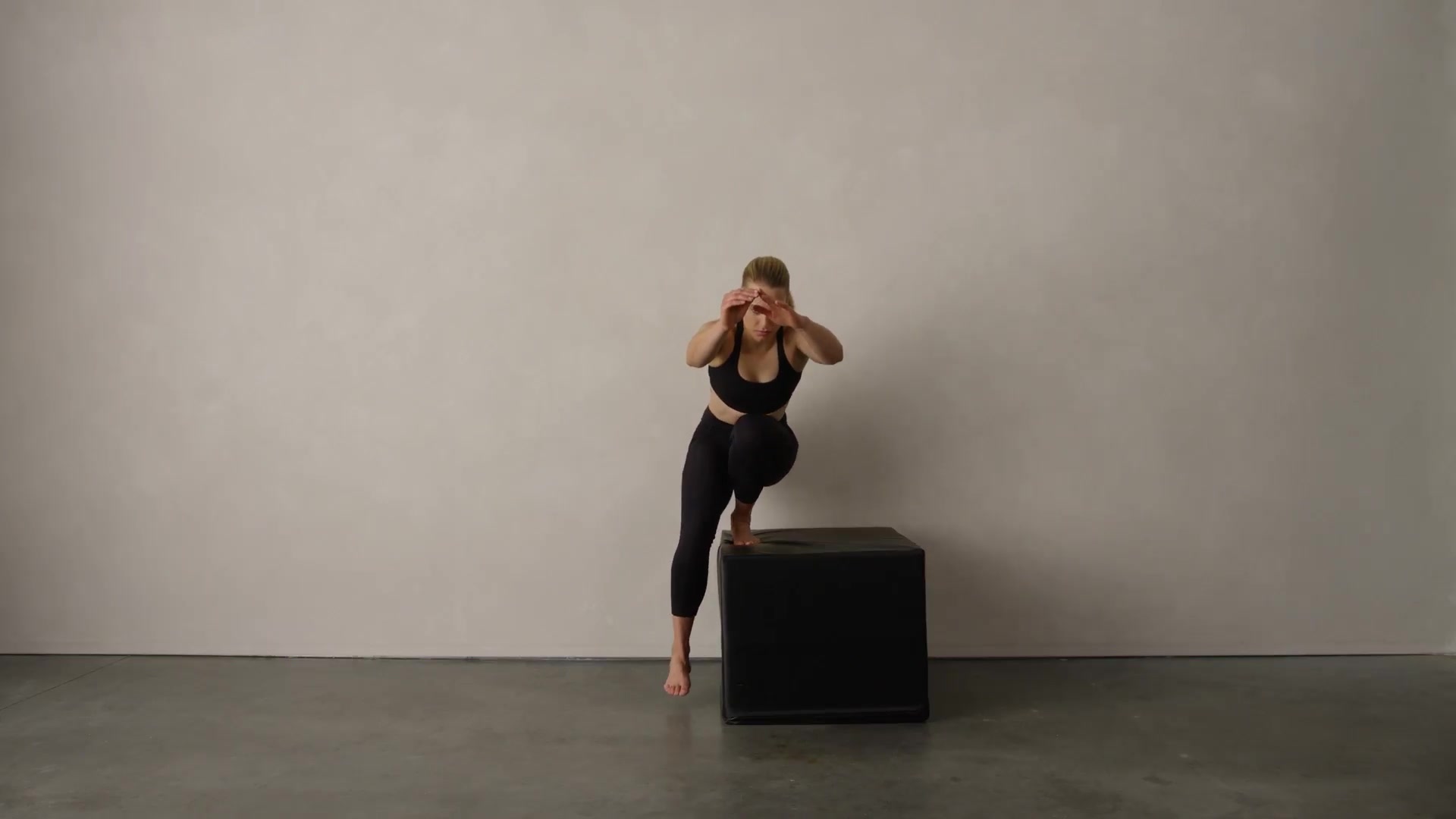 Single Leg Step Down Video, Instructions & Variations