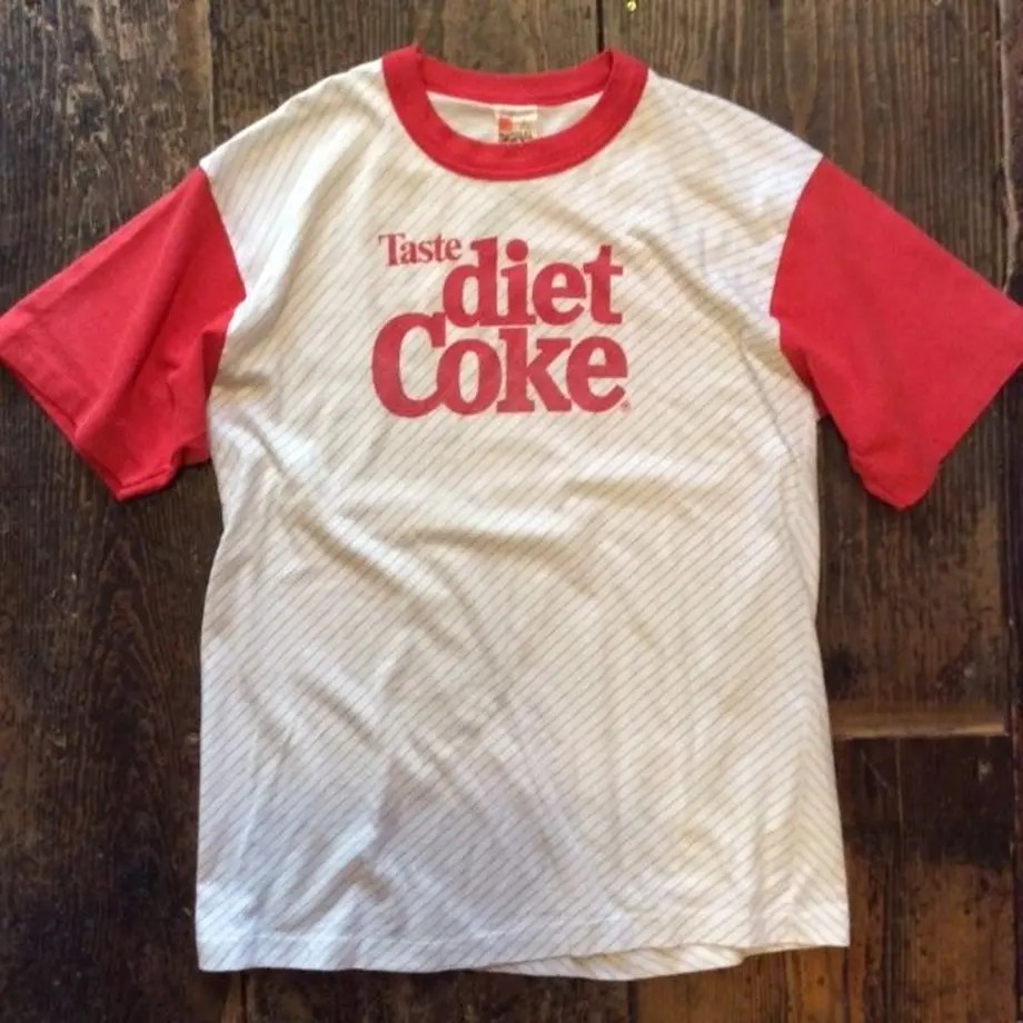[USED] vintage Diet COKE Tee garden730