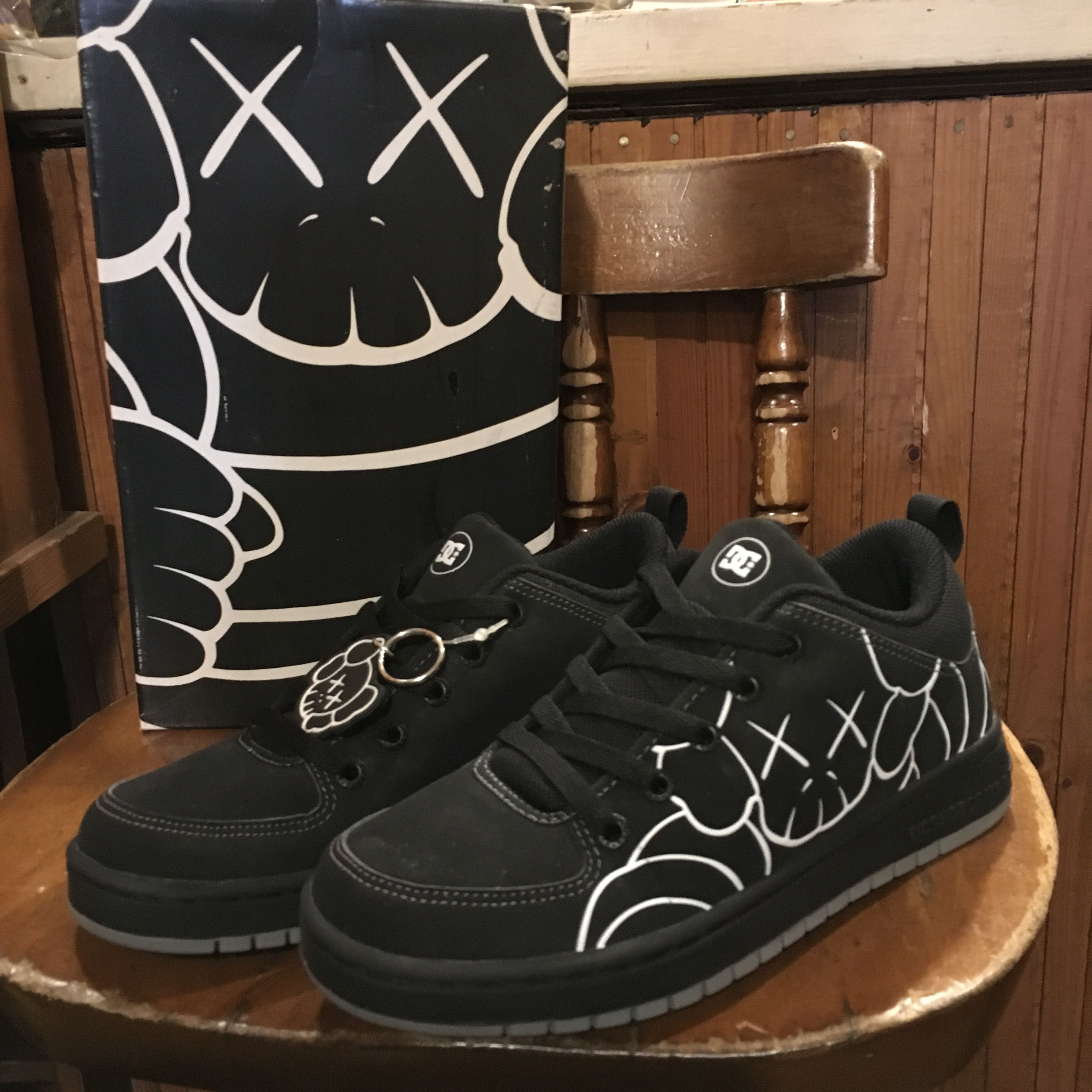 [DEADSTOCK!] ️ ️ '02 KAWS × DC SHOE [US7] g...