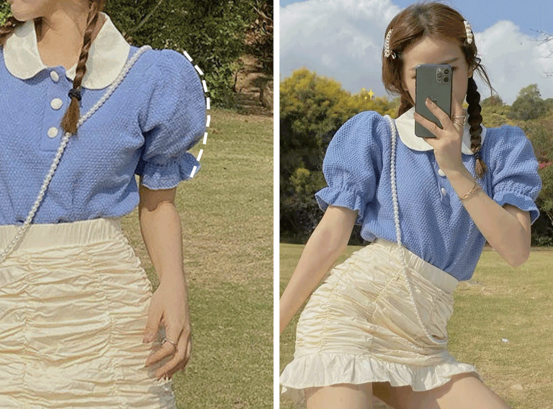 How to wear puff sleeves in summer to not look strong and look good iNEWS