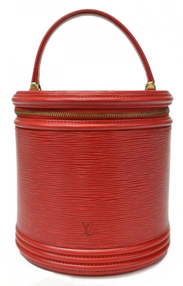 LOUIS VUITTON RED EPI LEATHER CANNES VANITY BAG Aug 17, 2013 Austin