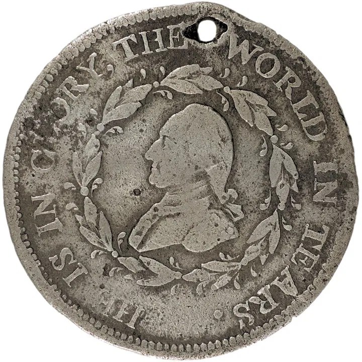 Original 1799 Washington Funeral Urn Medal