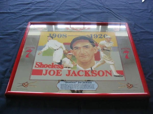 16 Shoeless Joe Jackson Seagram's 7 Mirror Shoeless Jo