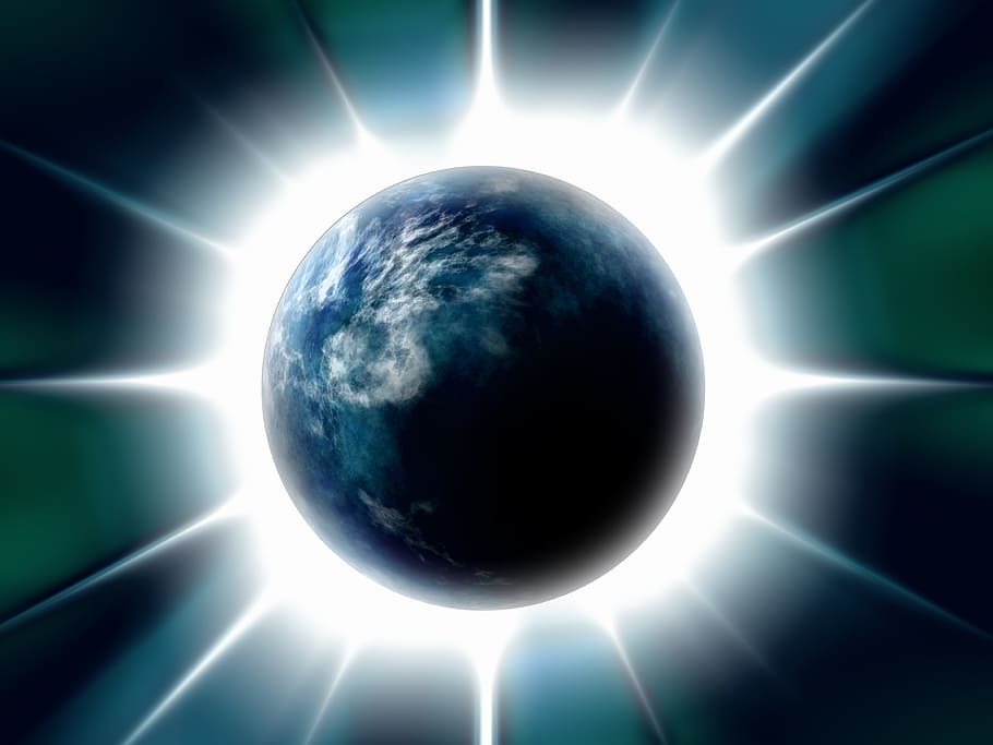 Earth, Background, Flash, Rays, Star, Wallpaper, Light, Space, Planet - Space, Planet Earth | Pxfuel 683_X_910_jpg