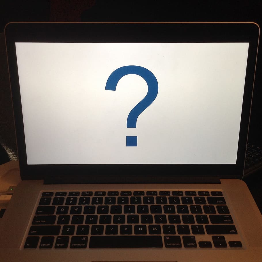Question, Mark, Computer, Screen, question, mark, computer, screen