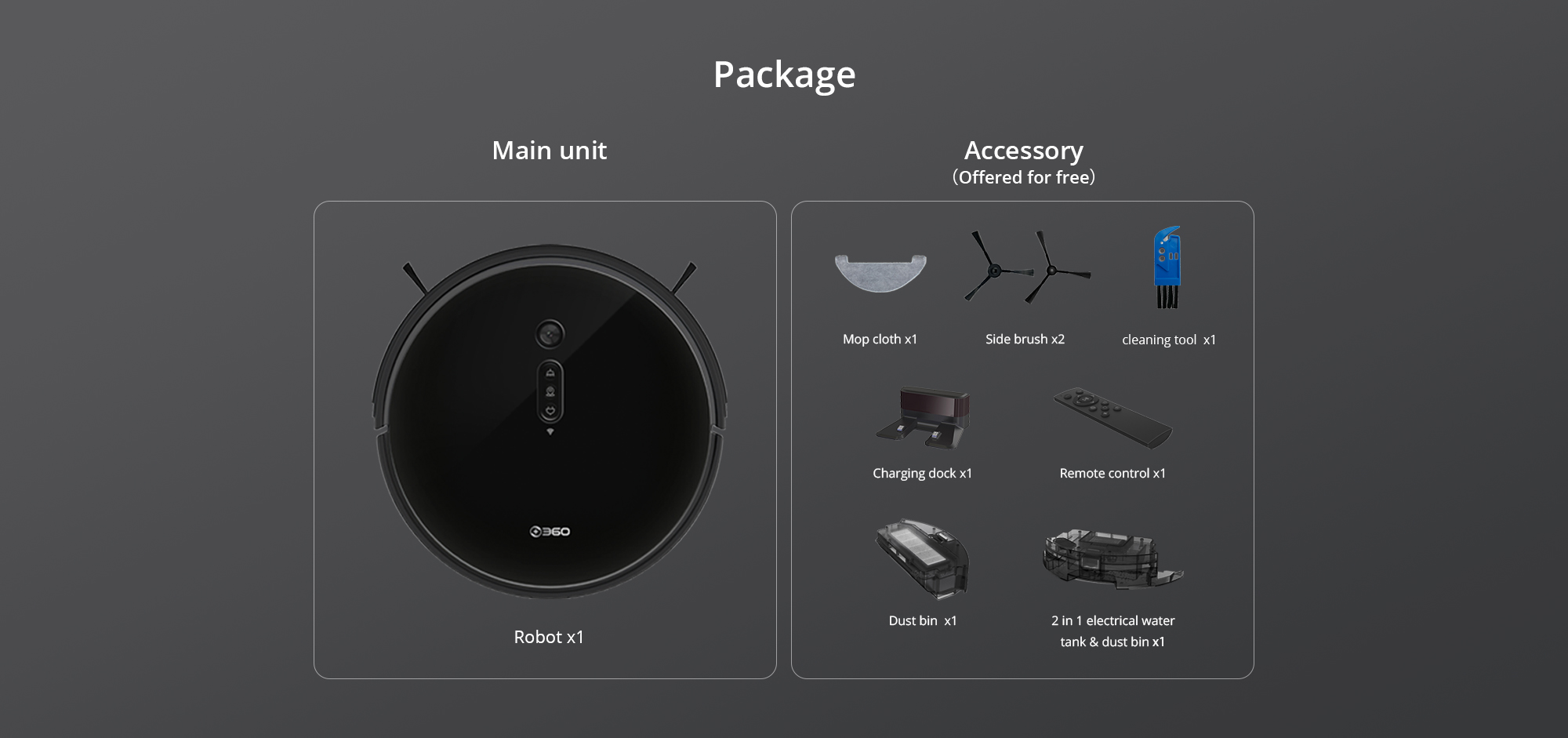 360 Robot Vacuum Cleaner P7
