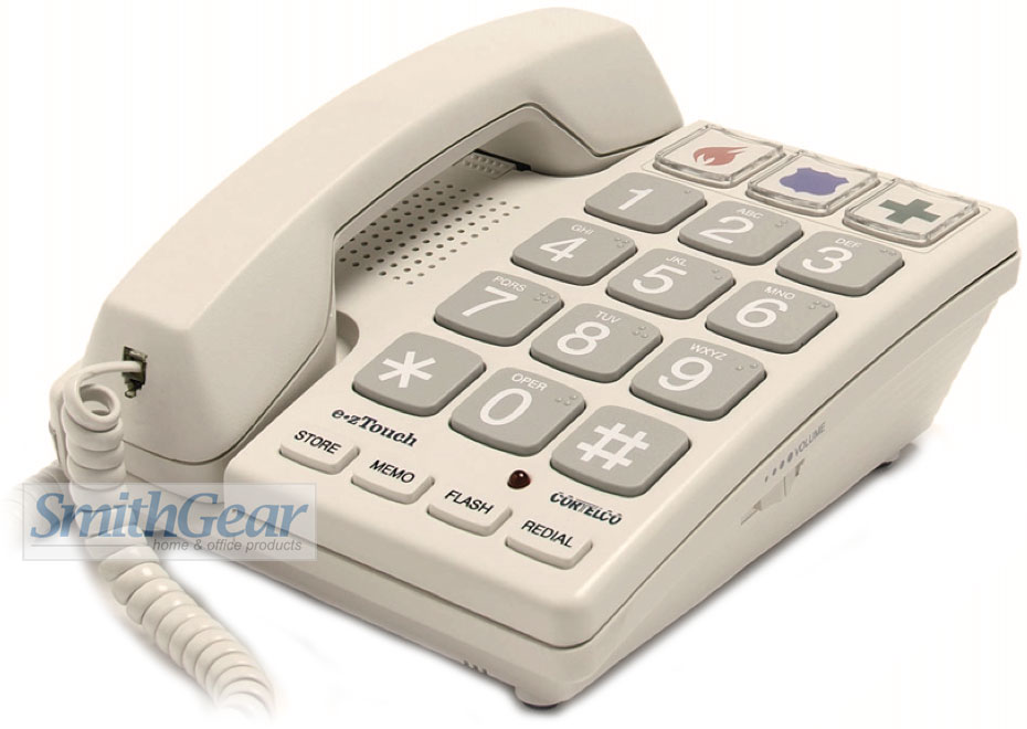 Cortelco 2400 EZ Touch Big Button Photo Telephone