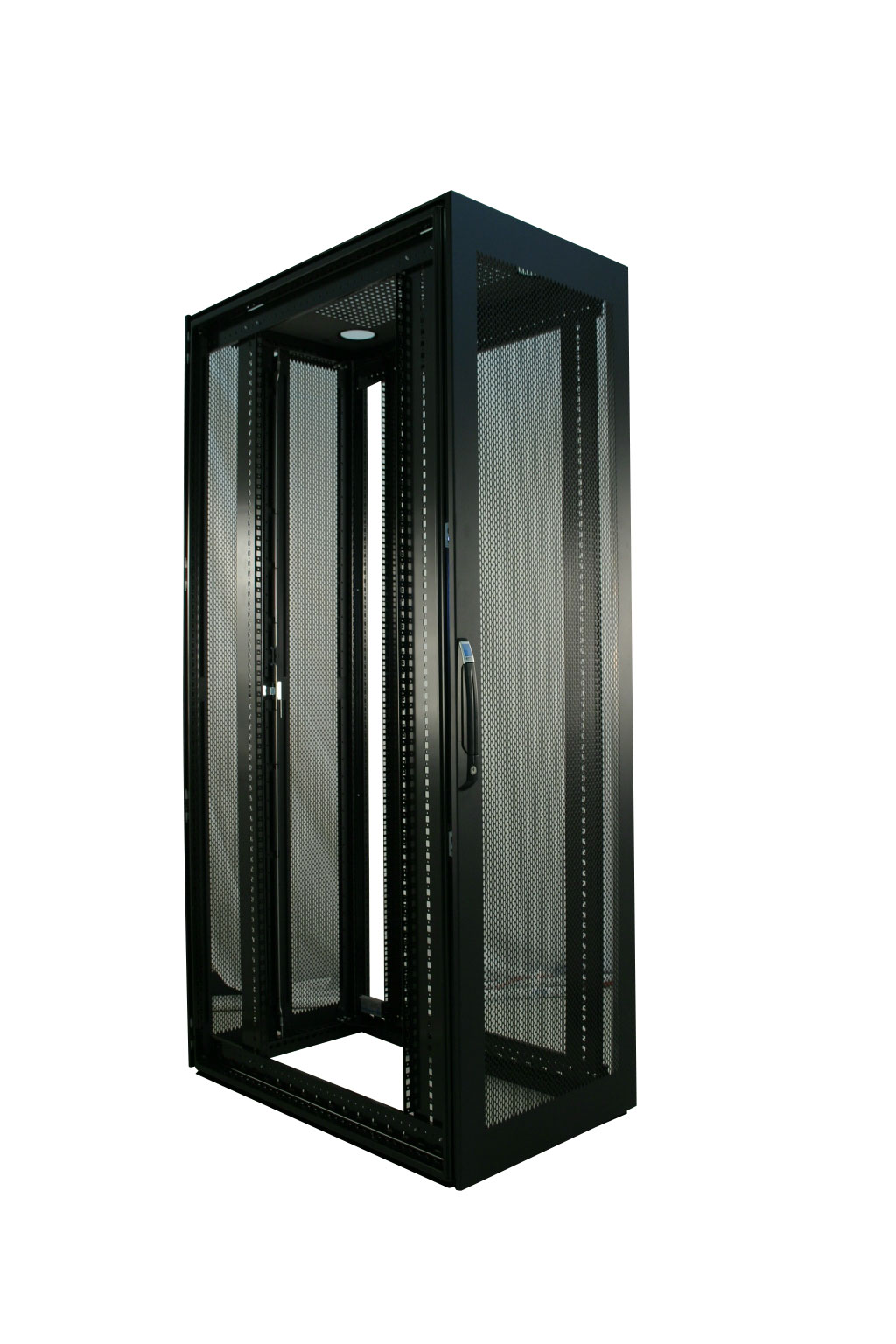 80"H x 24"W x 40"D Rack Fully Perforated Door Server Rack