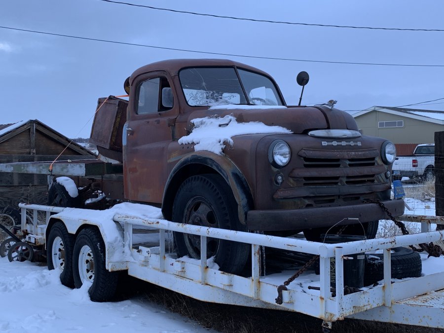 1948 dodge pilot house dually! Mopar Flathead Truck