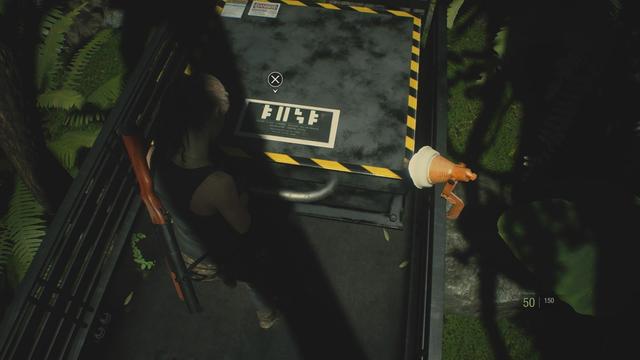 Resident Evil 2 Greenhouse Codes Öffnen der Tür und des Gehäuses des