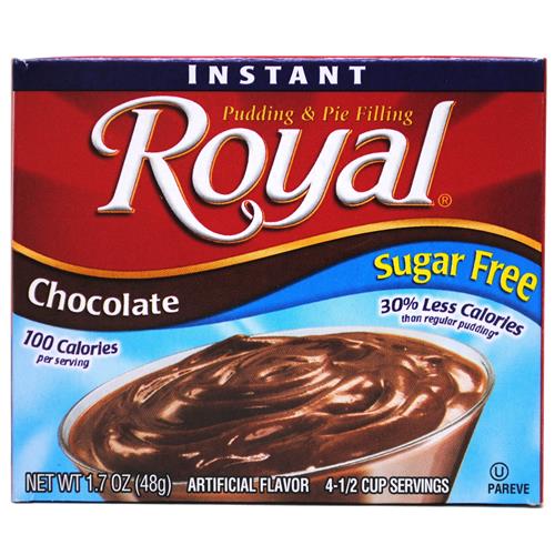 Wholesale Royal Instant Pudding Sugar Free Chocolate GLW