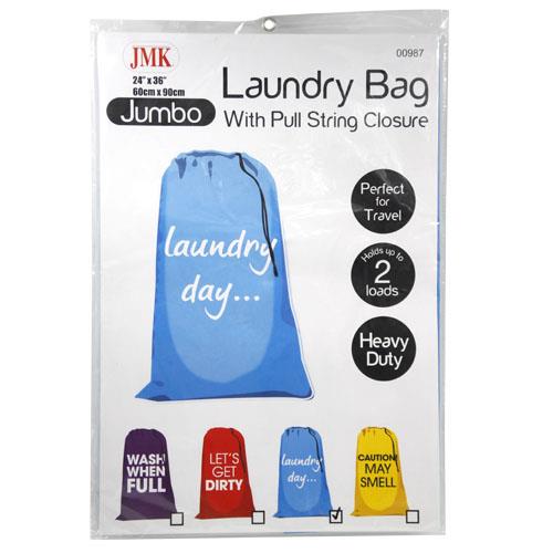 Wholesale z24" x 36" JUMBO LAUNDRY BAG GLW