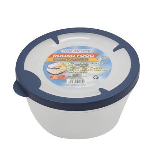 Wholesale 2 quart round food container GLW