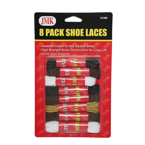 Wholesale 8 pack shoe laces GLW