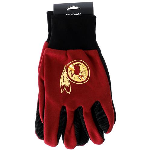 Wholesale NFL REDSKINS SPORT UTILITY GLOVES WITH DOTS GLW