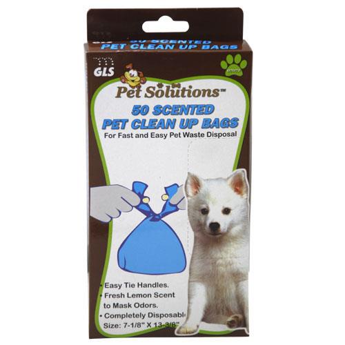 Wholesale 50 SCENTED PET CLEAN UP BAGS GLW