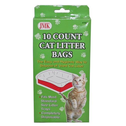 Wholesale Z10 COUNT CAT LITTER BAGS GLW