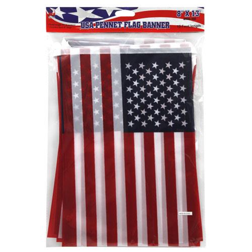 Wholesale Z13"" USA FLAG PENNANT FLAG BANNER GLW